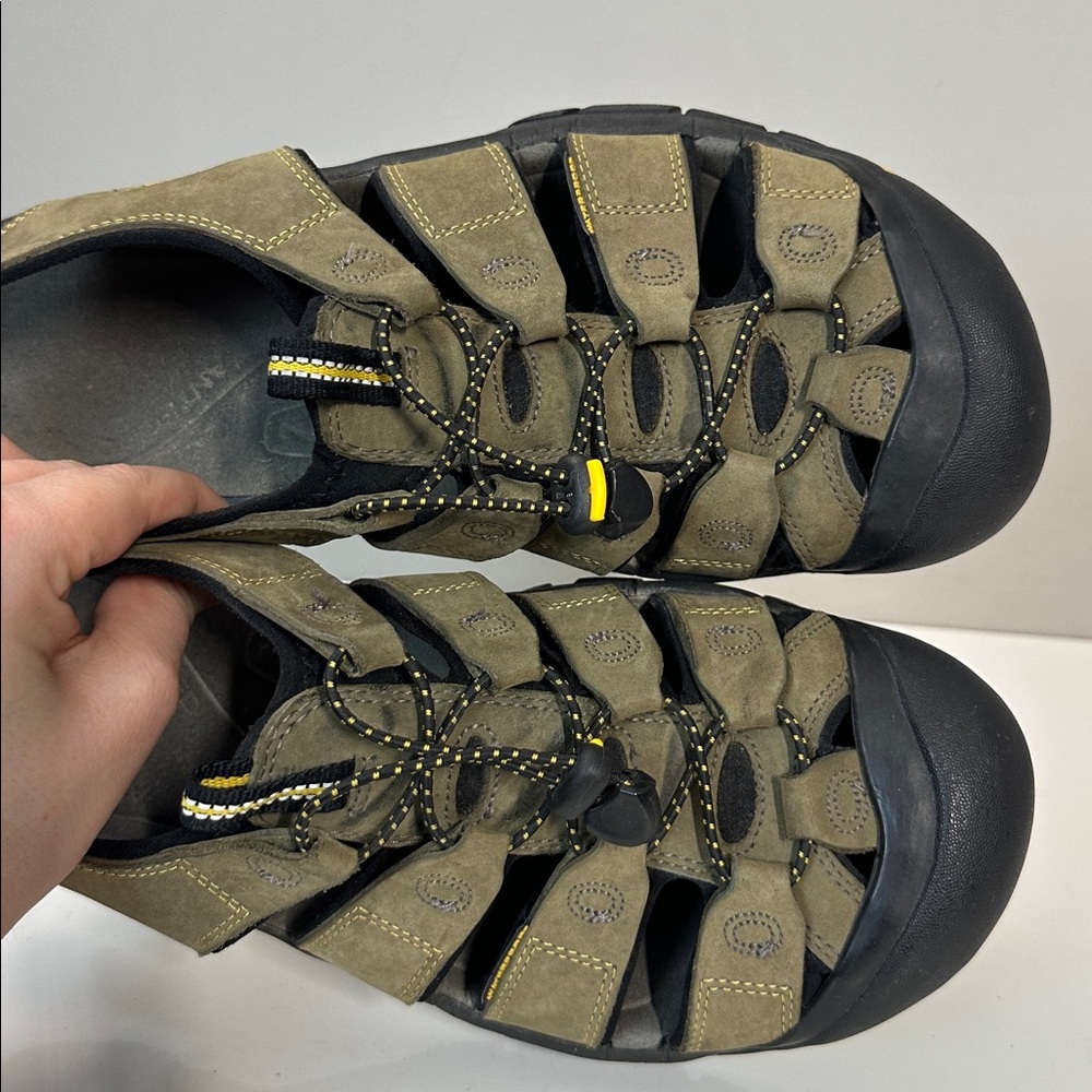 Keen Waterproof Newport H2 Mens Green Sandals Size 11.5 - Picture 14 of 16